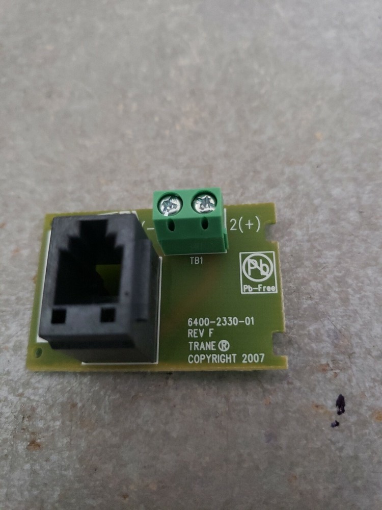 TRANE COMM MODULE FOR WIRED SENSOR X13651467-01 6400-2330-01