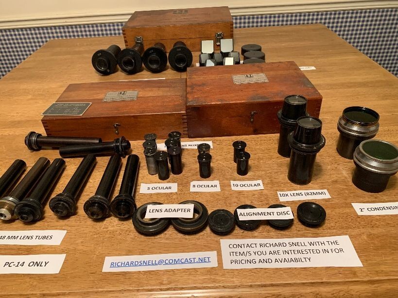 Jones & Lamson Diagonal Reflectors for use with Surface Illumination, Reflection