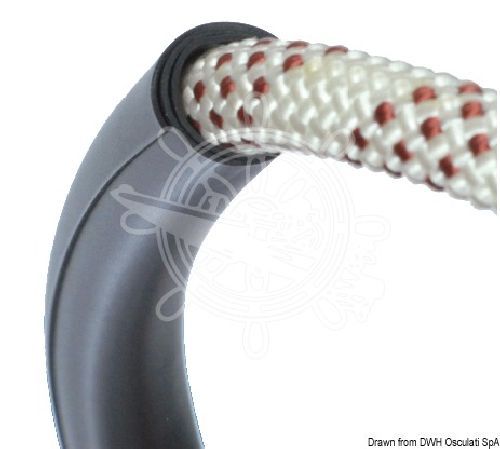 SPIROLL rope saver 16/25 mm black