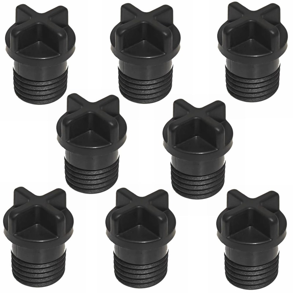 8Pcs Light Socket Safety Cap Plugs,E26 Cover Plug,Light black