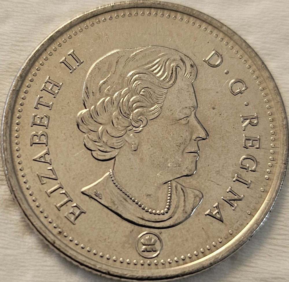 Canada 25 Cents 2020 UNC