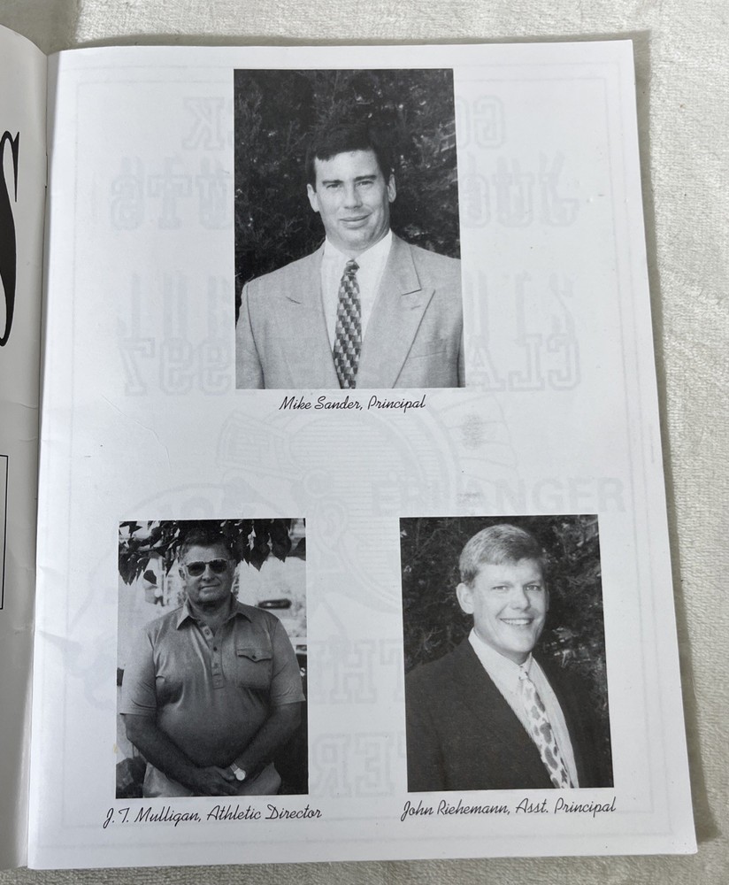 Lloyd Juggernauts 1996 Fall Sports Program Paperback Book Kentucky
