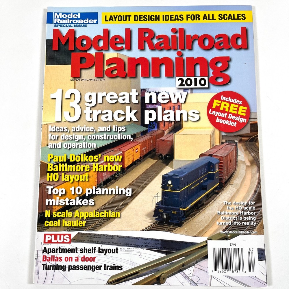 Model Railroader Special Issue APR 2010 Layout Planning Design Ideas Track Plans