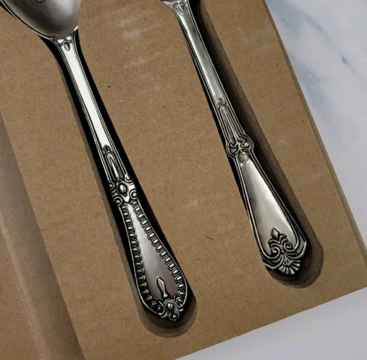 Mudpie Circa Serving Spoon And Fork