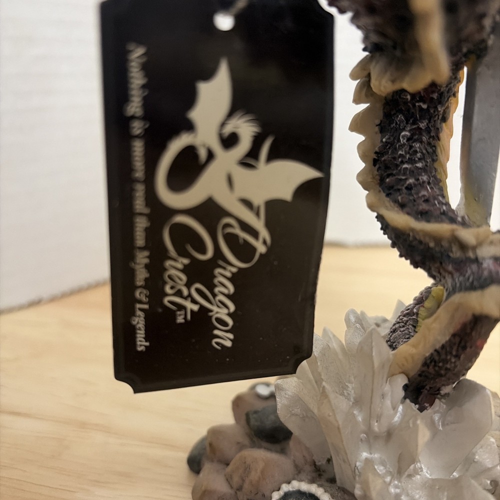 Sword in Stone Dragon Statue Figurine