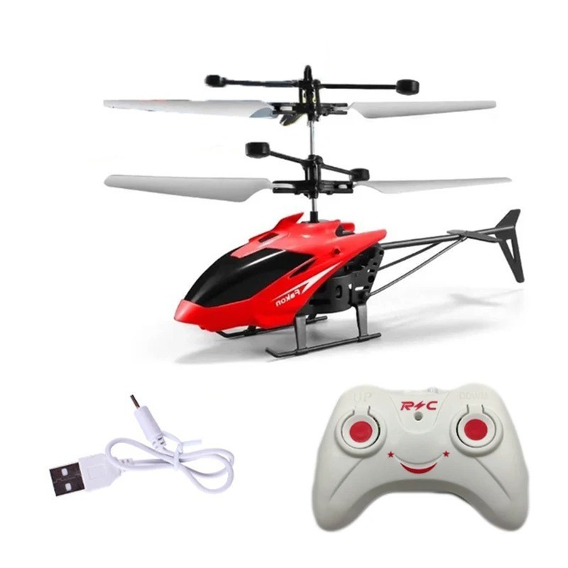 Rechargeable Mini RC Drone Remote Safe Fall-resistant RC Helicopters Drone Child