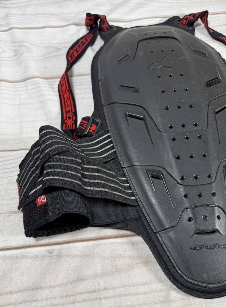 Alpinestars Bionic Back Protector Adjustable Waist Lightweight Durable Black Lg