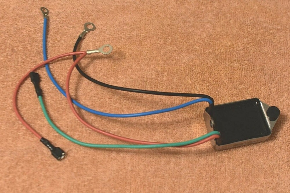 2 PK 12V CONVERSION REGULATOR 1 WIRE HOOKUP FOR CHRYSLER SQUARE BACK ALTERNATOR