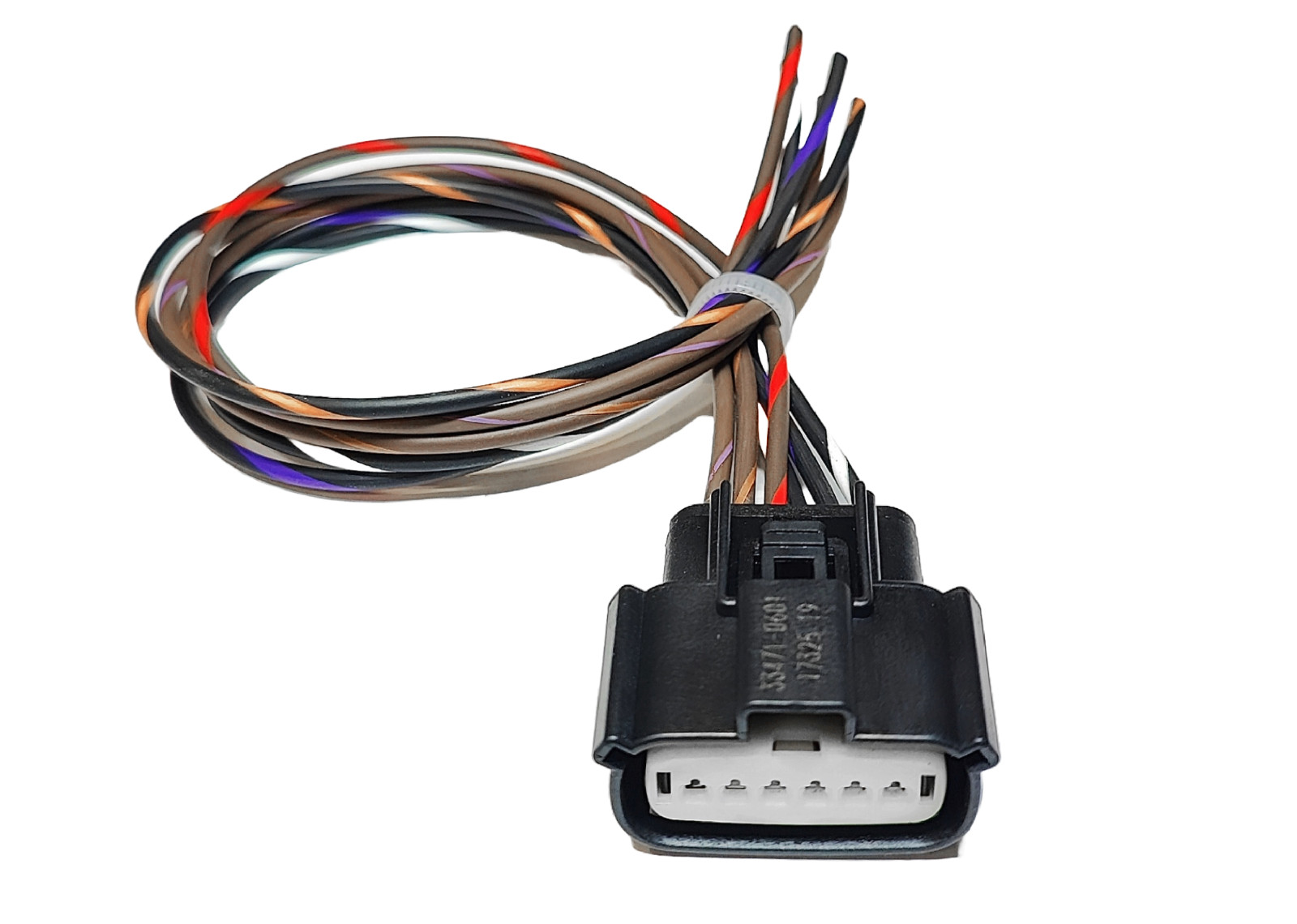 HARLEY DAVIDSON PRE-WIRED THROTTLE BODY 6 PIN CONTROL ACTUATOR CONNECTOR PLUG