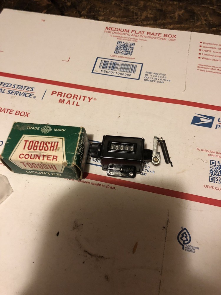 NOS TOGOSHI COUNTER 204-5 Fully Functioning  Counter