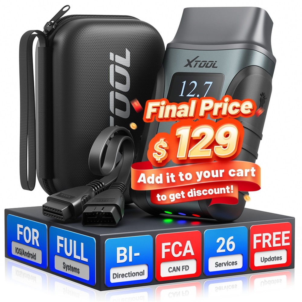 XTOOL A30M V2.0 KIT Auto Bluetooth OBD2 Scanner Bidirectional Full Diagnostic