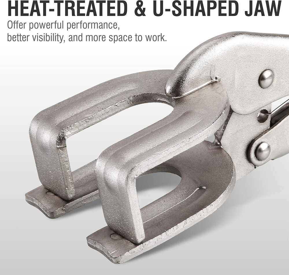 9" LOCKING PLIERS & WELDING CLAMP, 11-409