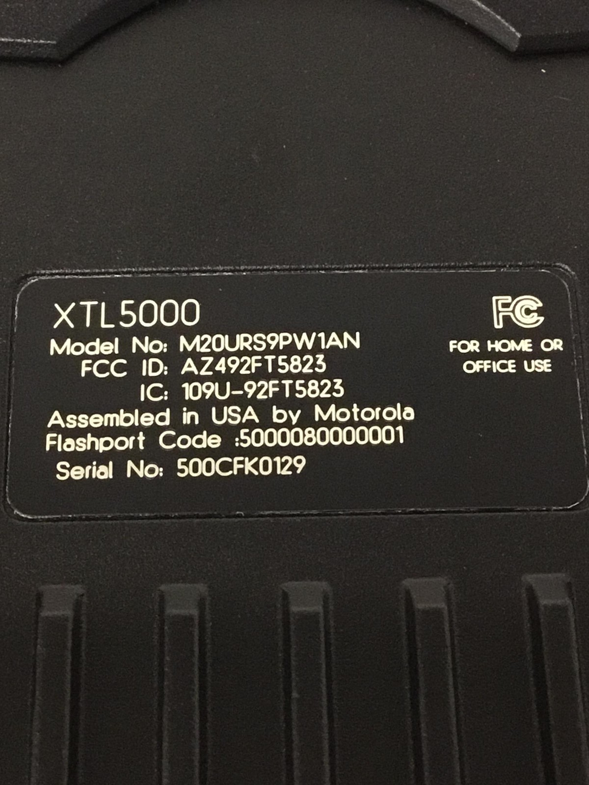 NEW Motorola XTL5000 Mobile Two Way Radio 700/800 MHz Az492ft5823w/Cable,QTY