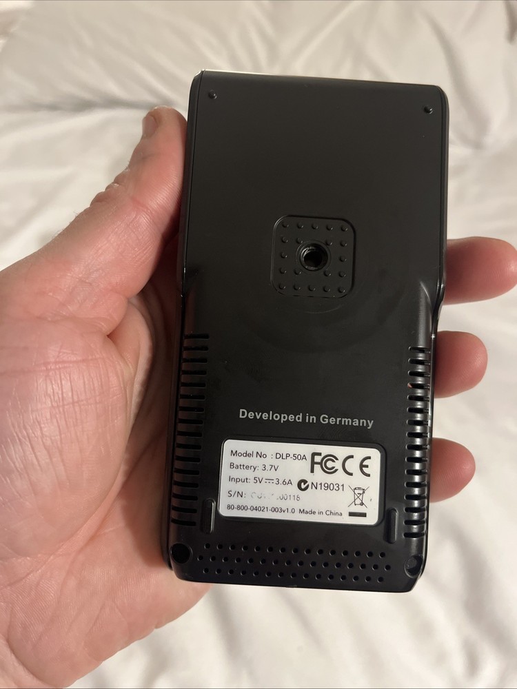 DLP-50a pico projector. Tested!!!