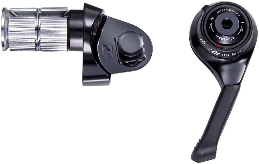 microSHIFT BS-SR-M11 Right Bar End Shifter For SRAM MTB 1x11 Systems
