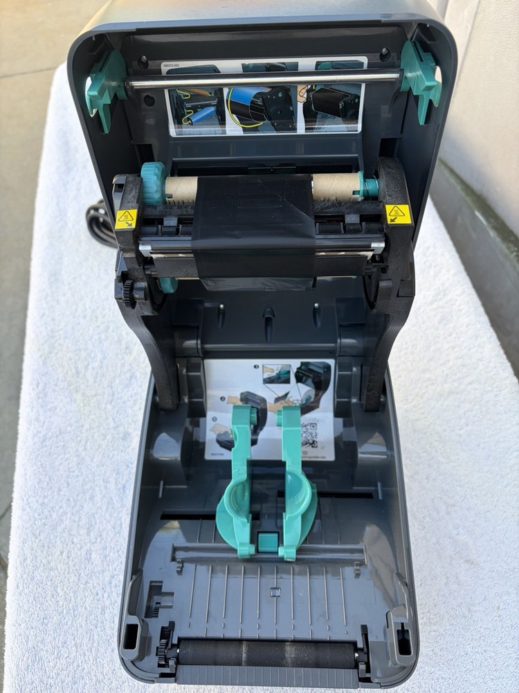 Zebra GX430T Thermal Transfer Barcode Label Printer 300 dpi USB Ethernet Serial