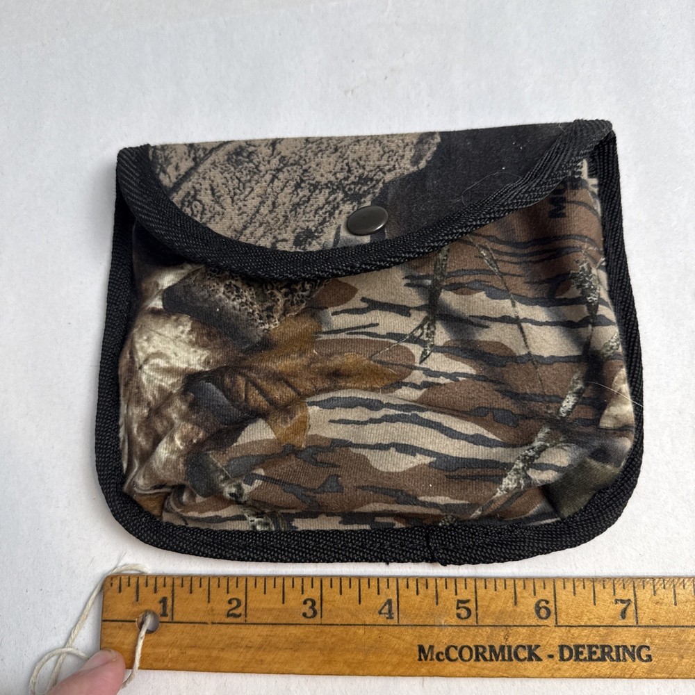 Muzzleloader Pouch Belt Slide Small Possibles Bag Camo Powder 6”x7”