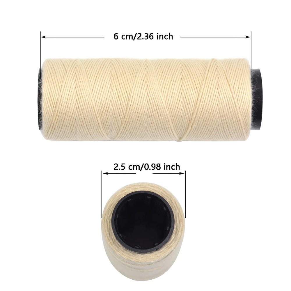 3 Rolls Weaving Threads Sewing Threads for Wig Making Hand Sewing Hair Weft &...