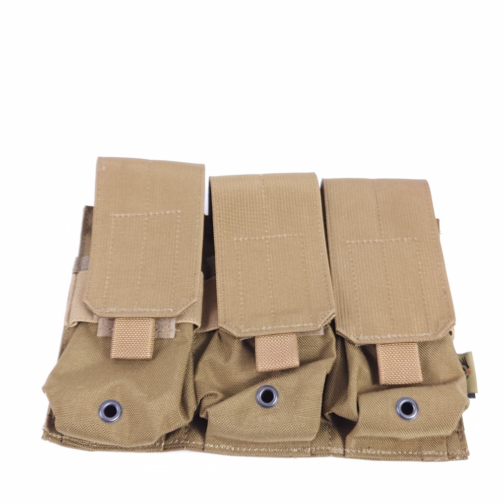 FLYYE Triple Mag Pouch (Coyote Brown)