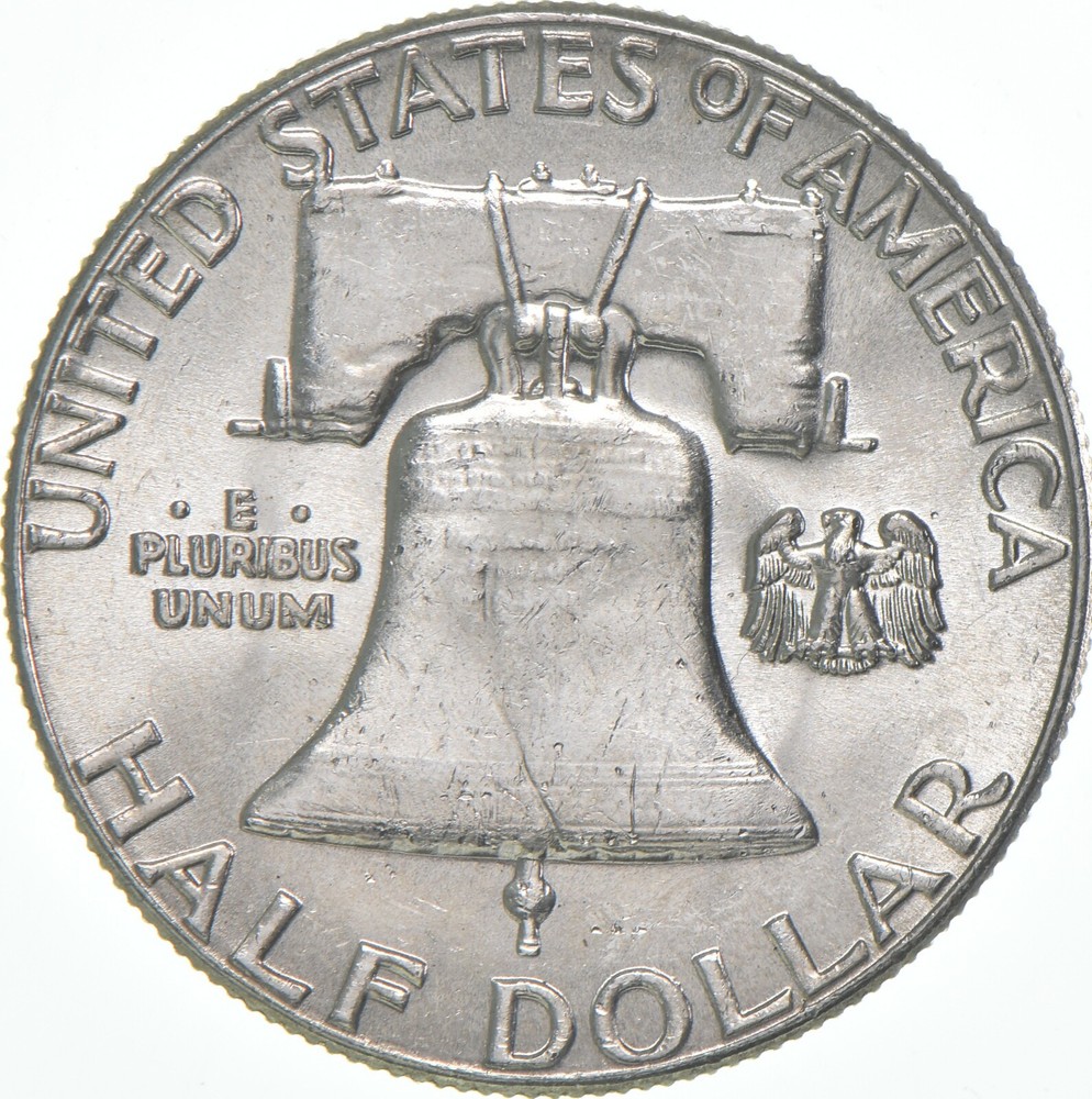 1958 Franklin Half Dollar AU