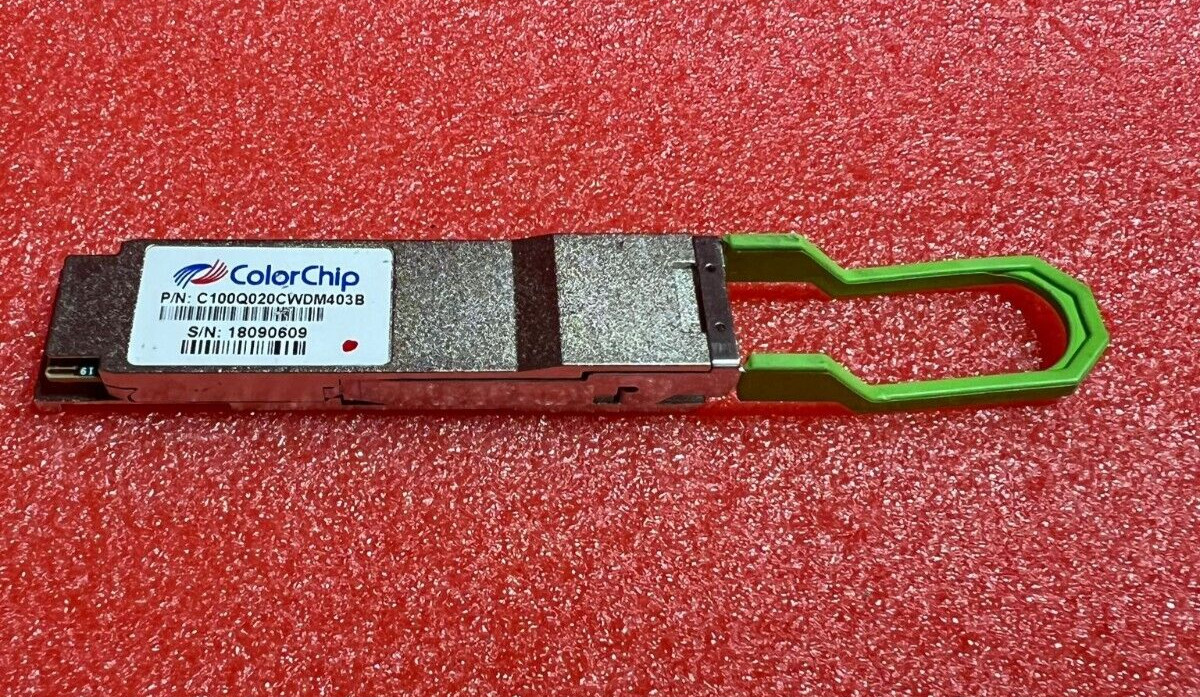 ColorChip 100G QSFP28 Transceiver 100GbE C100Q020CWDM403B