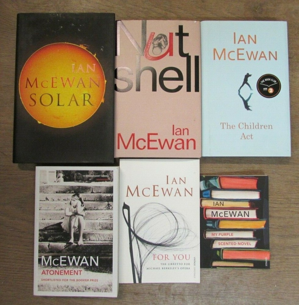 6 GRIPPING NOVELS  by IAN McEWAN  ** PAPERBACK & HARDBACK