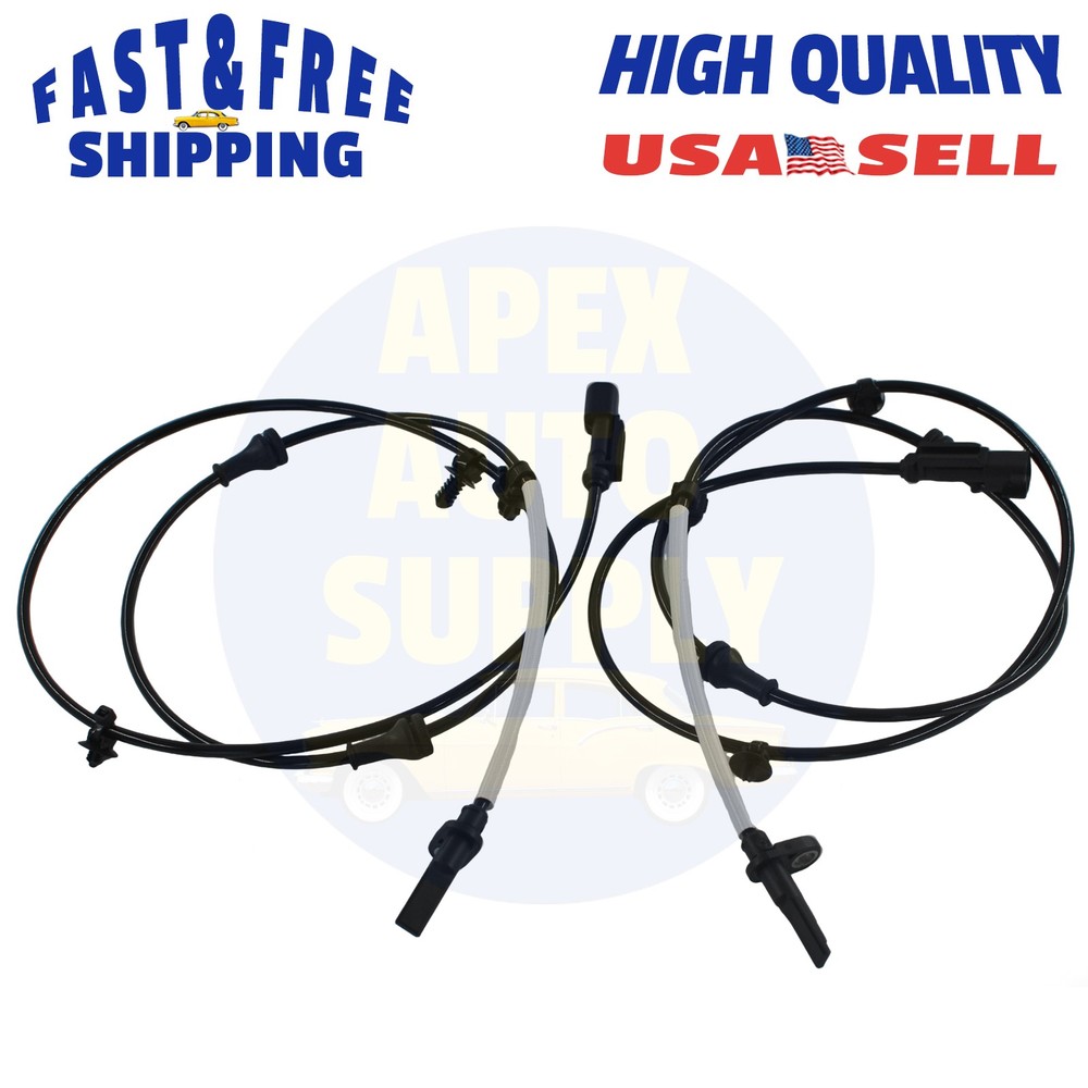 2x ABS Wheel Speed Sensor for Ford Explorer 2012-2015 Taurus Front Left & Right