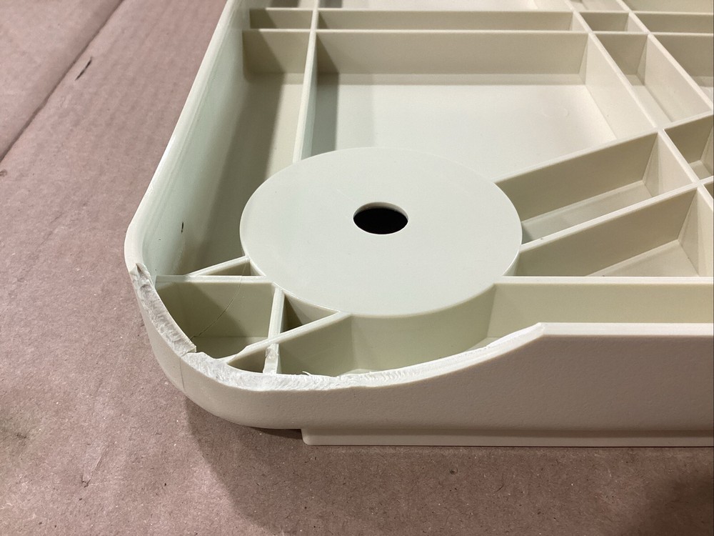 JIF Rectangle Table Kit w/ Surface Mount Ivory DSH-KS ( Open Box / Large Chip )