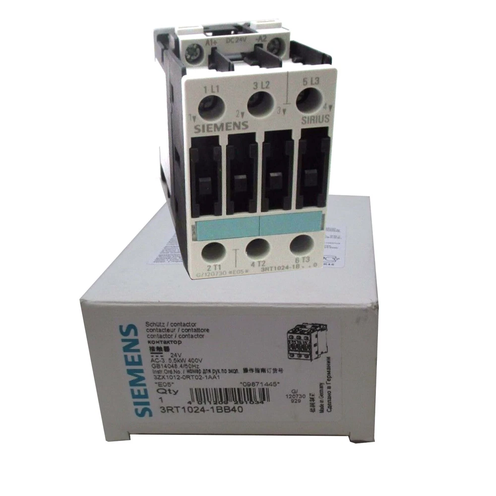 New Genuine SIEMENS 3RT1024-1BB40 3RT10241BB40 Contactor