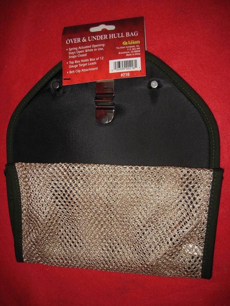 ALLEN OVER & UNDER HULL BAG #216 NWT