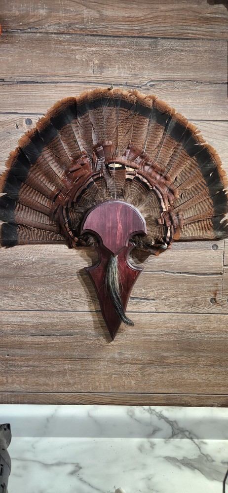 Arrow Head Turkey Fan Mounting Plaque BC