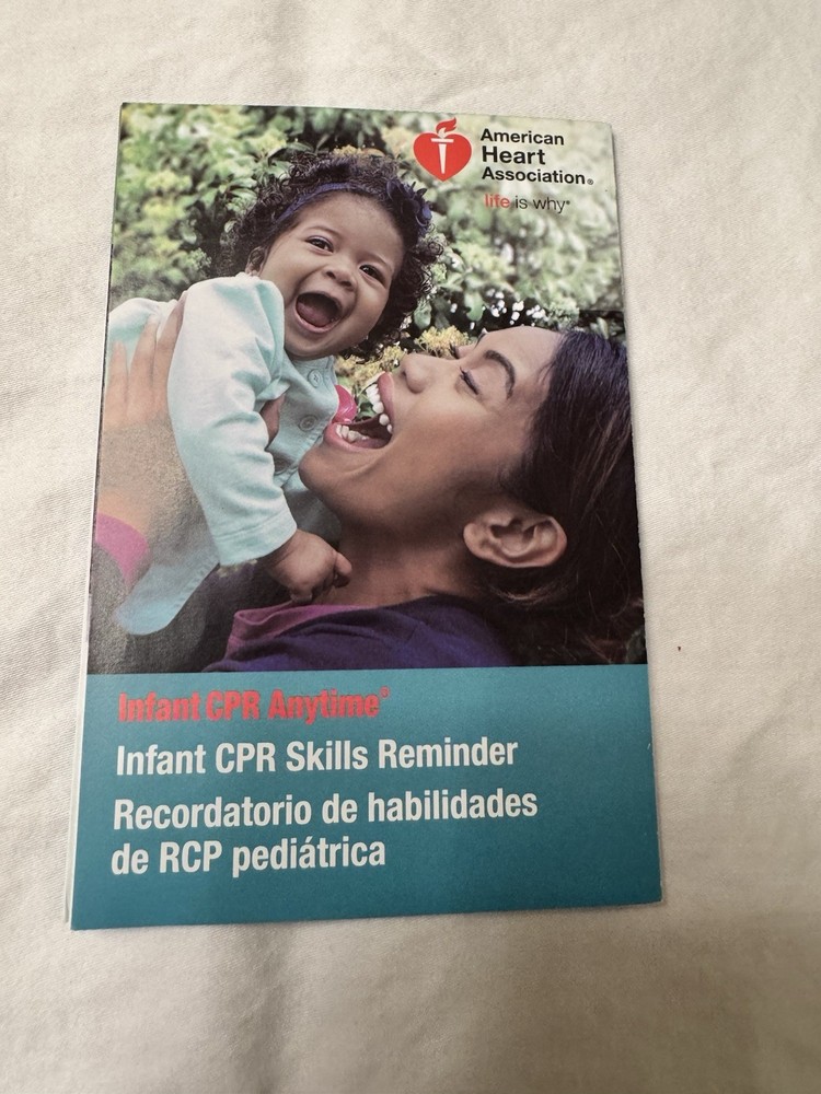 Infant CPR ANYTIME Learn Practice Share by New in Open package