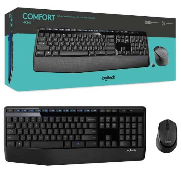 Logitech MK345 Wireless Keyboard & Mouse Combo