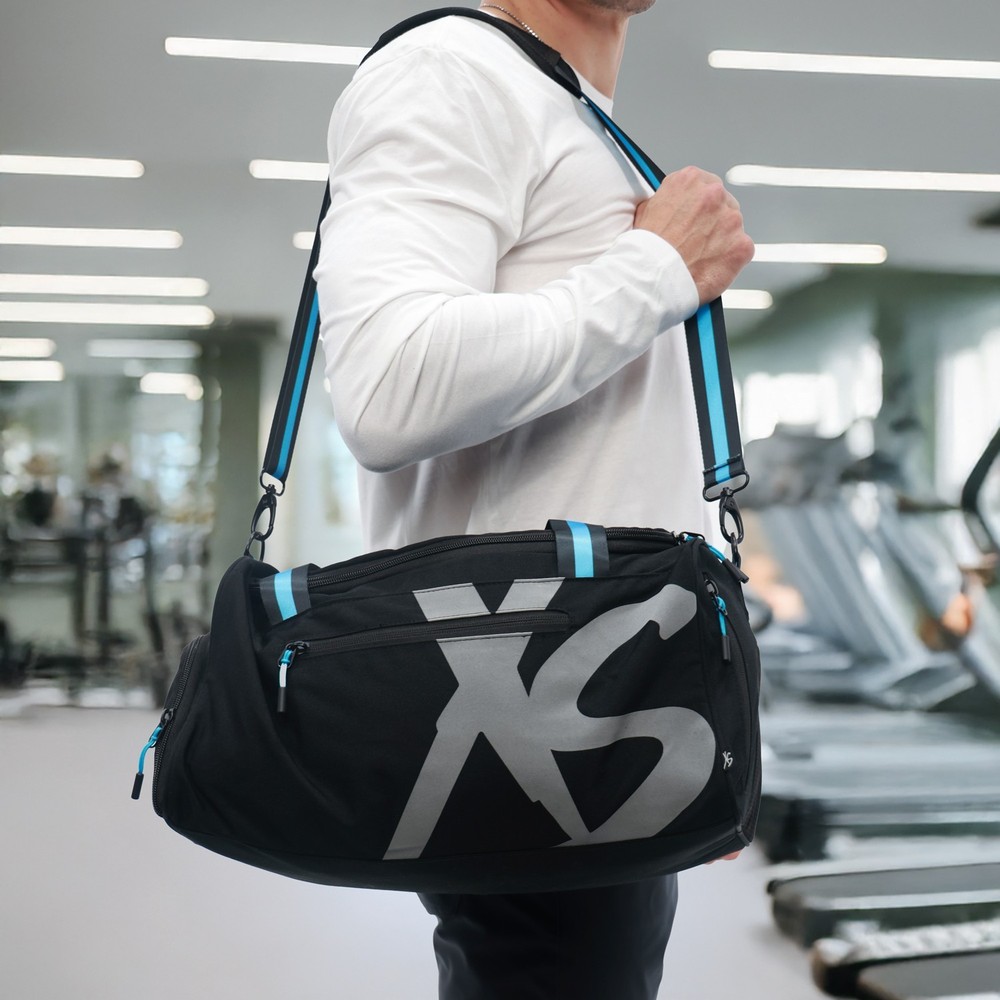 Custom XS Branded Reflective Duffle Bag
