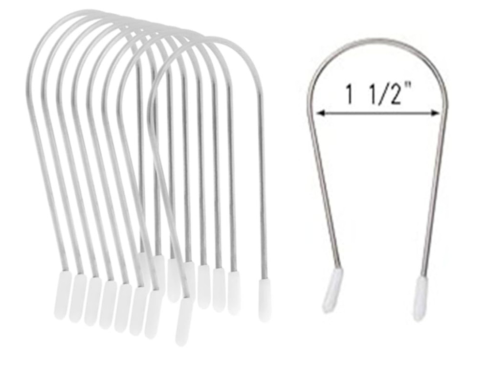 Hot Curler Clips Replacement Kit - Securing Pins for 1 1/2" Hot Rollers