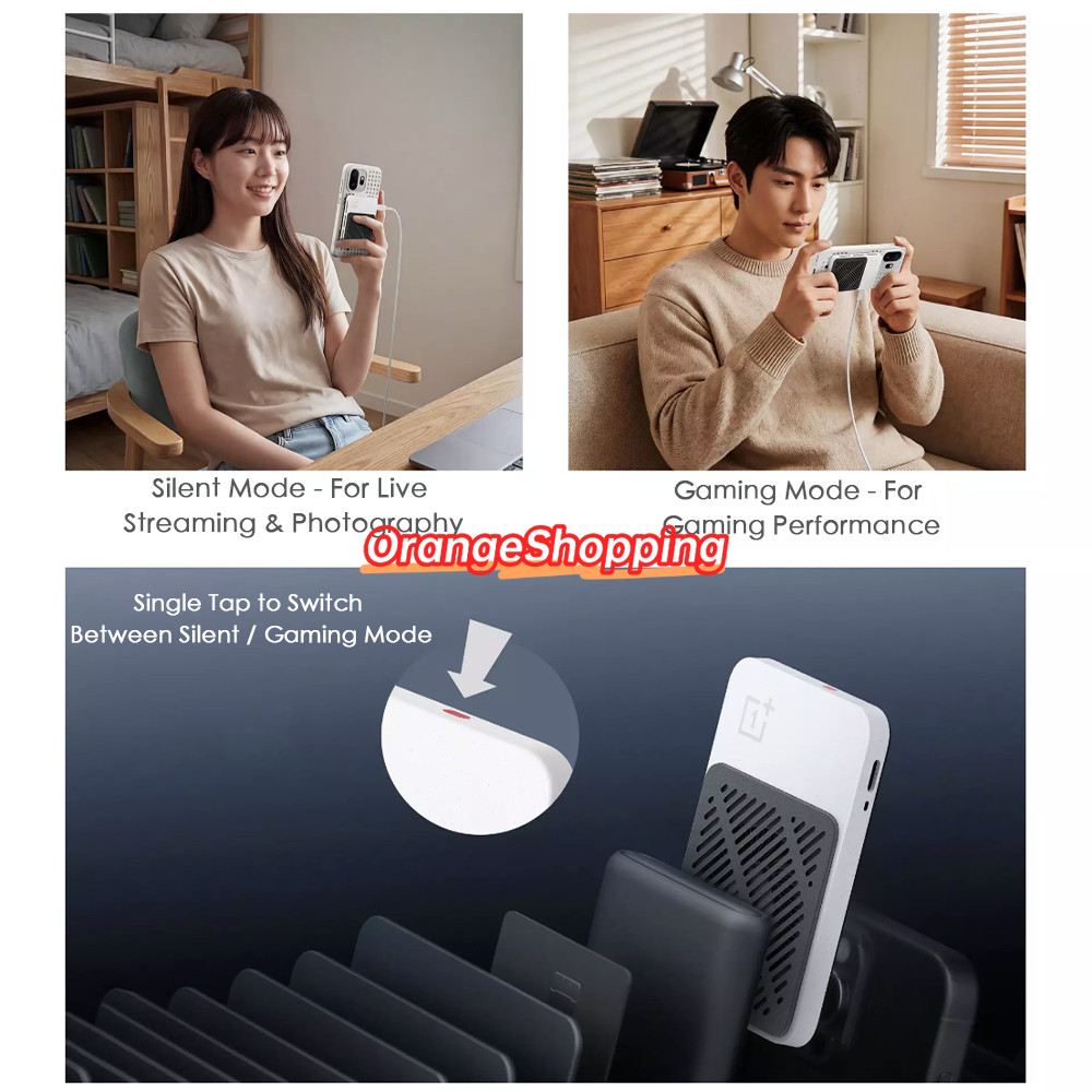 Original OnePlus Magnetic Cooler –9.8mm Ultra Thin, for OnePlus/ iPhone/ Android