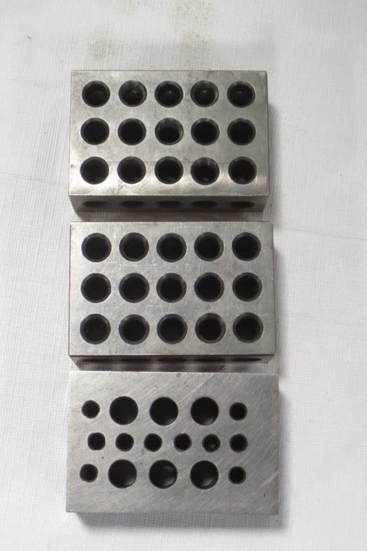 1-2-3 Blocks Matched Pair and 1 Single Block Marked J. H.
