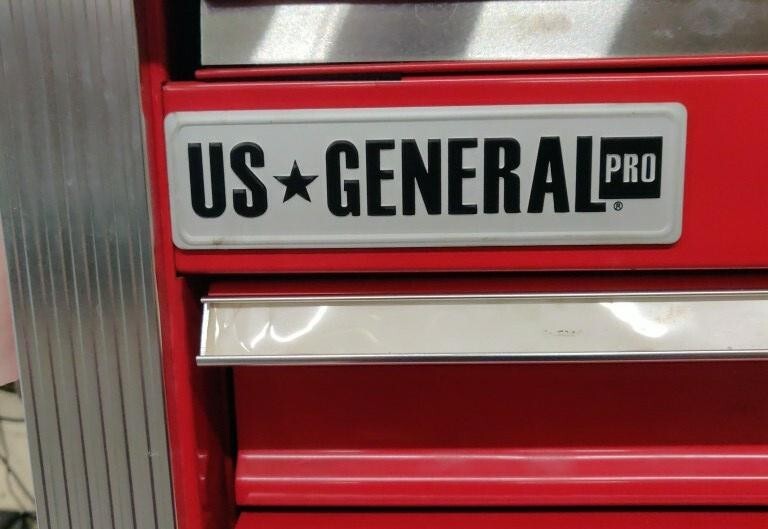 US General Pro tool box Latch / lock replacements 1st & 2nd Gen 6 PCs set