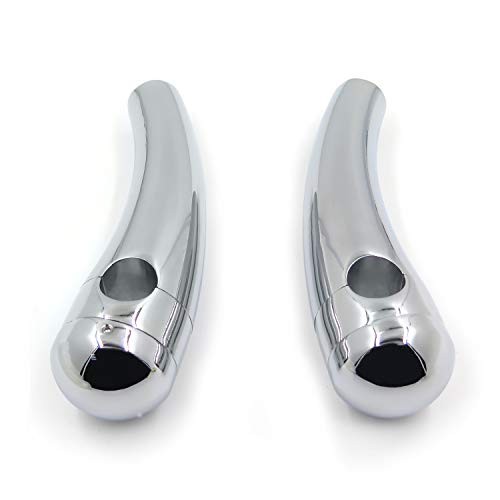1 Inch Motorcycle Handlebar Pullback Risers, Aluminum Alloy 1" Chrome