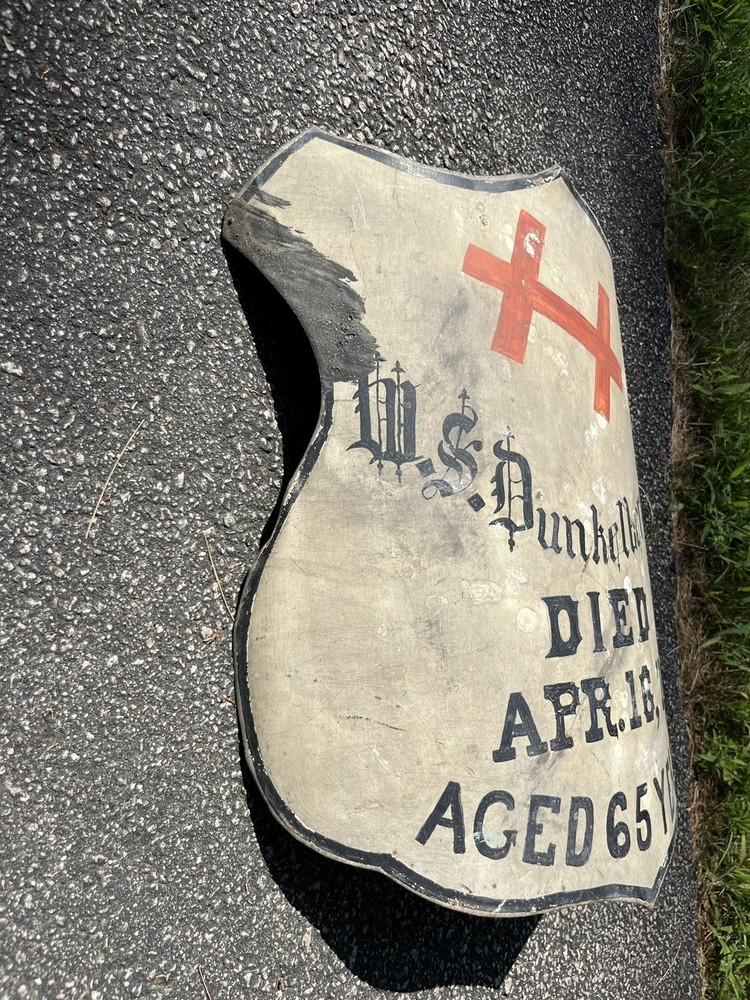 Antique Knights Templar Death Shield
