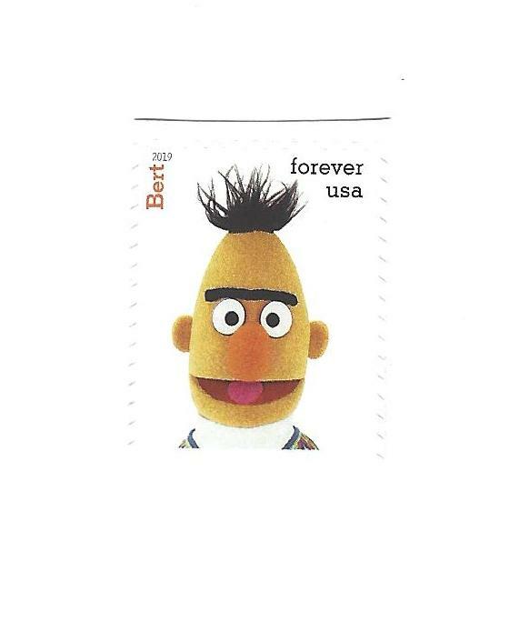 STAMP US SCOTT 5394c "Sesame Street Bert" FOREVER 2019 MNH