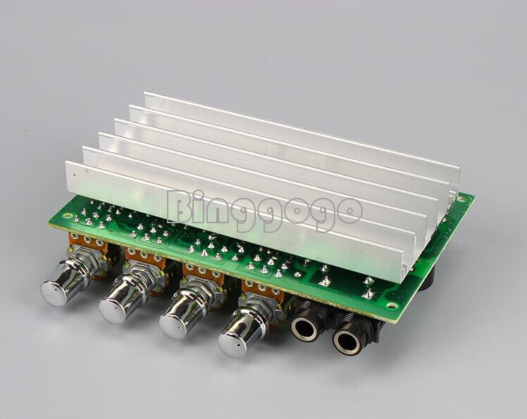 40W+40W stereo audio amplifier board digital microphone amplifier tone control