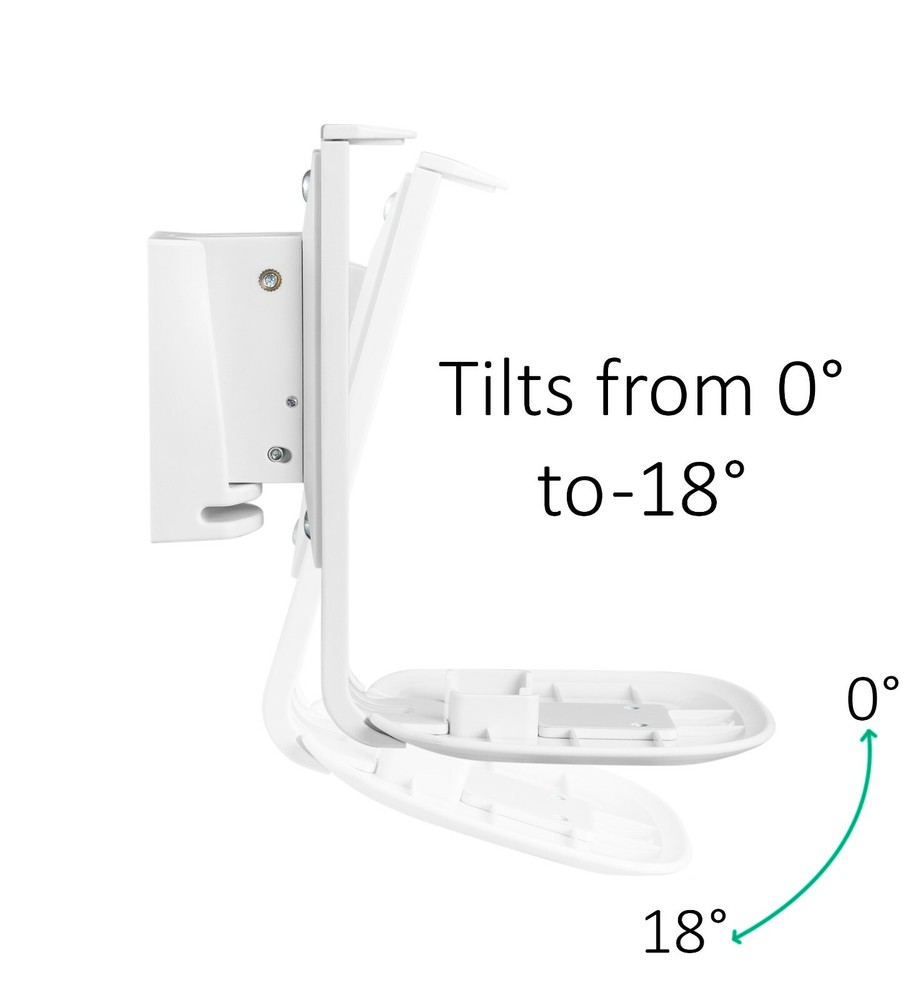 ynVISION Adjustable Wall Mount Sonos One,One SL,and Play:1 Pair | USED