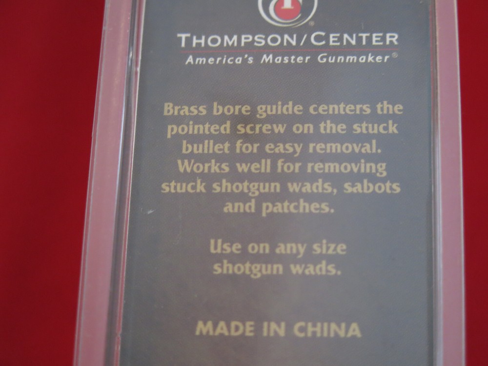 Thompson/Center.50 Cal 10-32 Thread Ball, Bullet and Wad Puller