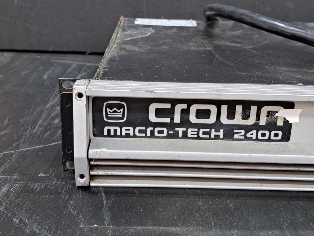 Crown Macro-Tech 2400 2-Channel Power Amplifier