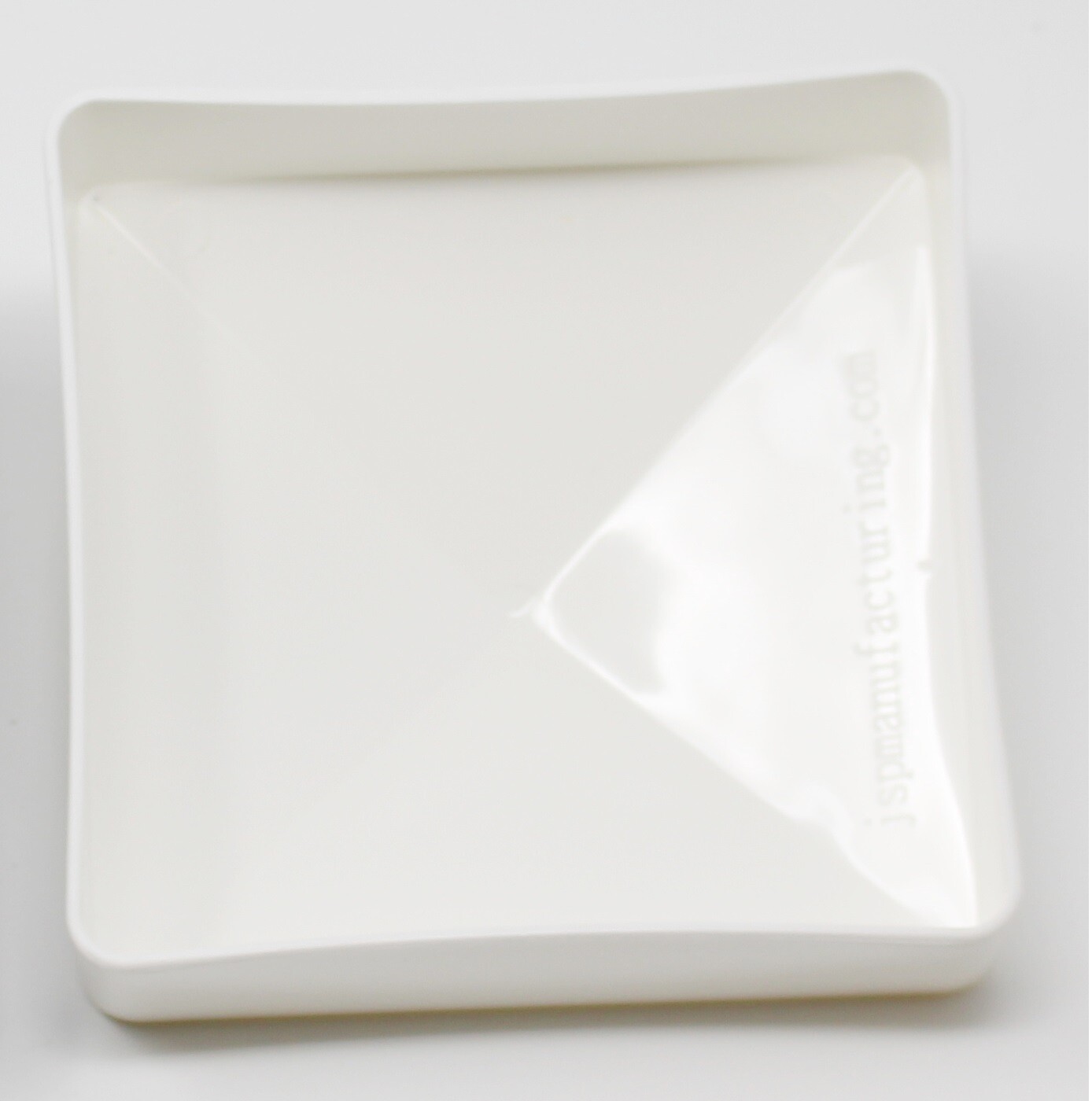 Fence Post Pvc or Vinyl Cap Plastic White True 4 x 4 pyramid 4x4 100 MM