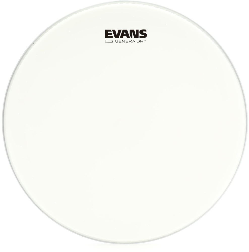 Evans Genera Dry Coated Snare Head - 14 inch (2-pack) Bundle