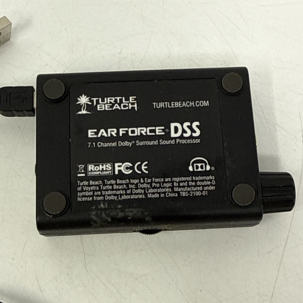 Turtle Beach Ear Force DSS 7.1 Dolby Surround Sound Processor Tested Optical USB