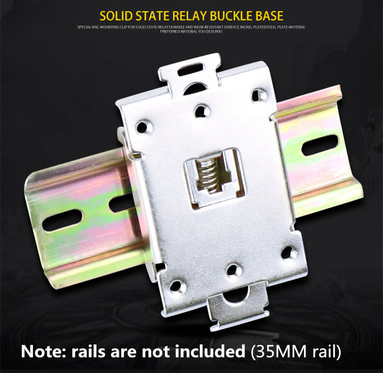 Solid State Relay 35MM Rail Type Buckle Base