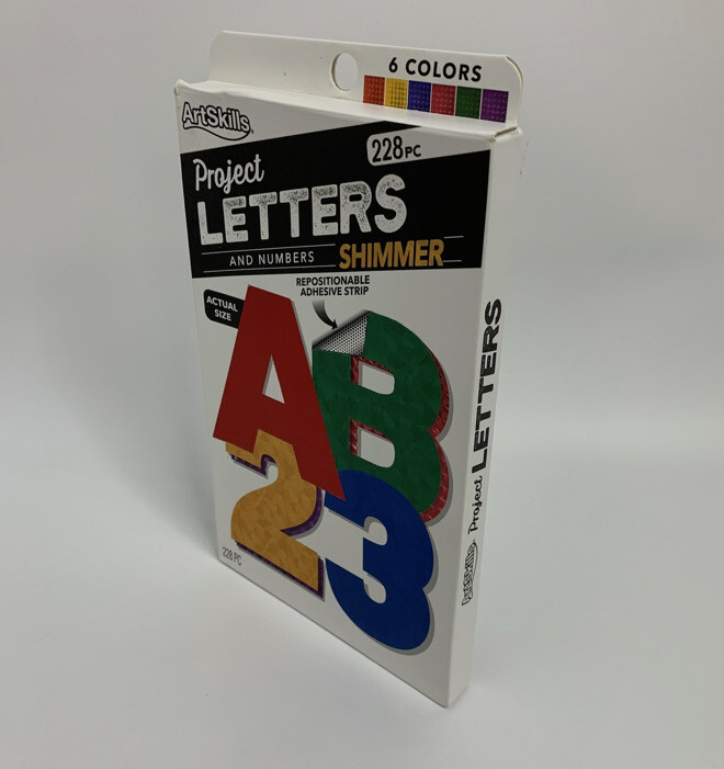ArtSkills Adhesive Project Letters